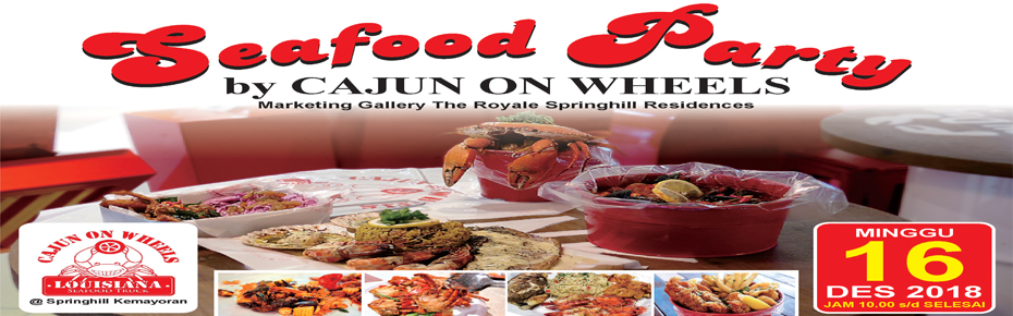 Pesta Seafood oleh Cajun on Wheels